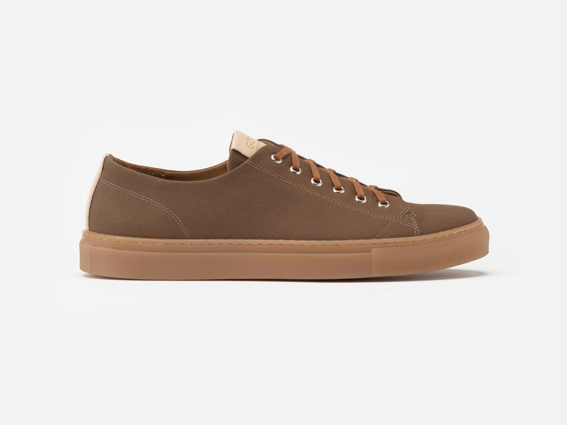 THE SKELTON - WAXED COTTON BROWN - GORAL